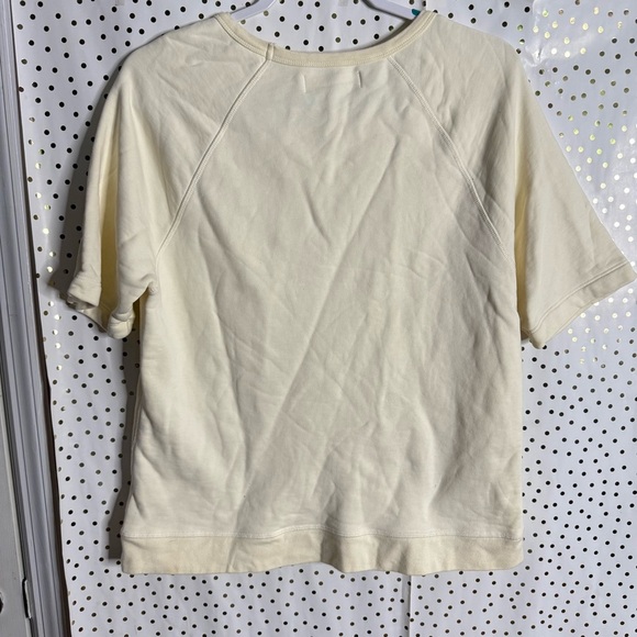 Everlane Cream Boxy Short Sleeve - Picture 8 of 9